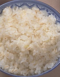 Photo:rice mixed with barley