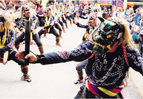 Photo:The masked furyuu dance of Ureshino