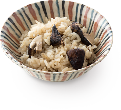 photo：Matsutake rice