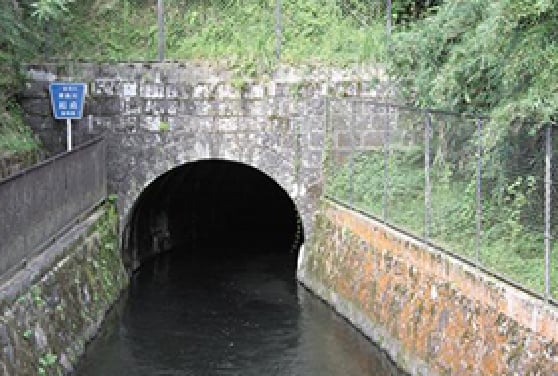画像：隧道の出口